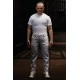 The Silence of the Lambs Action Figure 1/6 Hannibal Lecter White Prison Uniform Version 30 cm